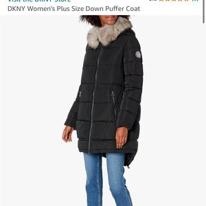 DKNY down puffer coat